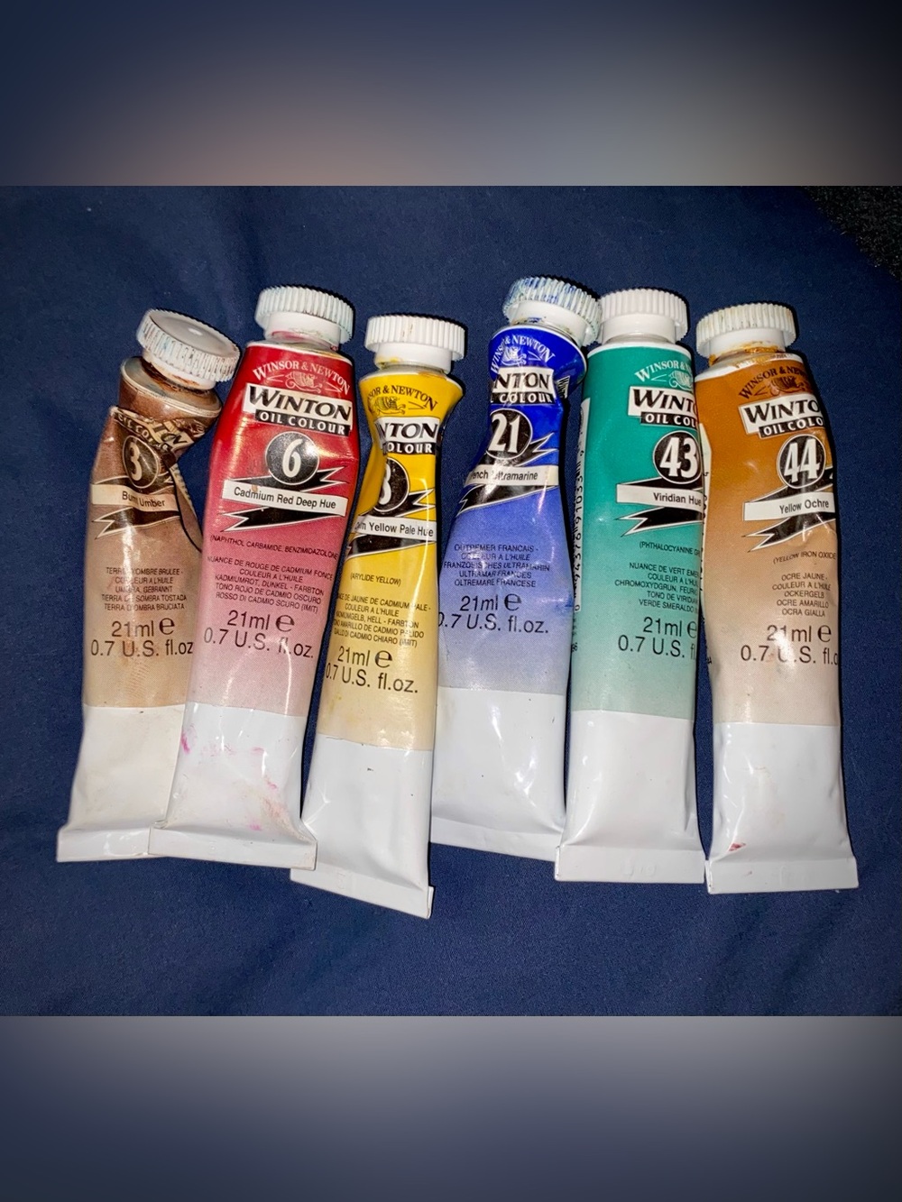 Winsor & Newton Winton Oil Colour Introductory Set of 6